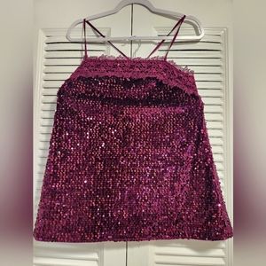 NWT Free people sequin cami